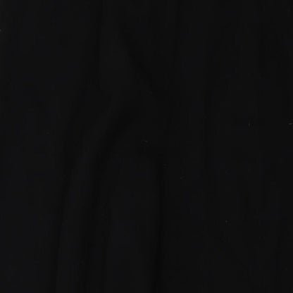 Betty Jackson Womens Black Polyester Trousers Size 16 L32 in Regular Button