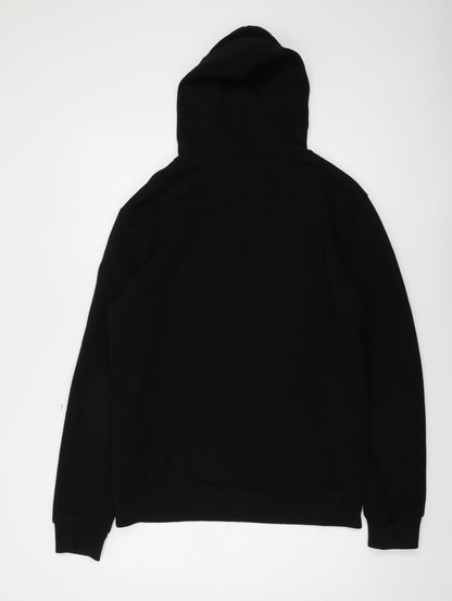 Mens UK Size S CLOSURE Black Pullover Hoodie