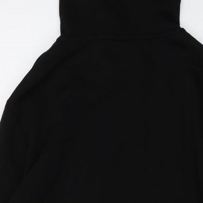 Mens UK Size S CLOSURE Black Pullover Hoodie