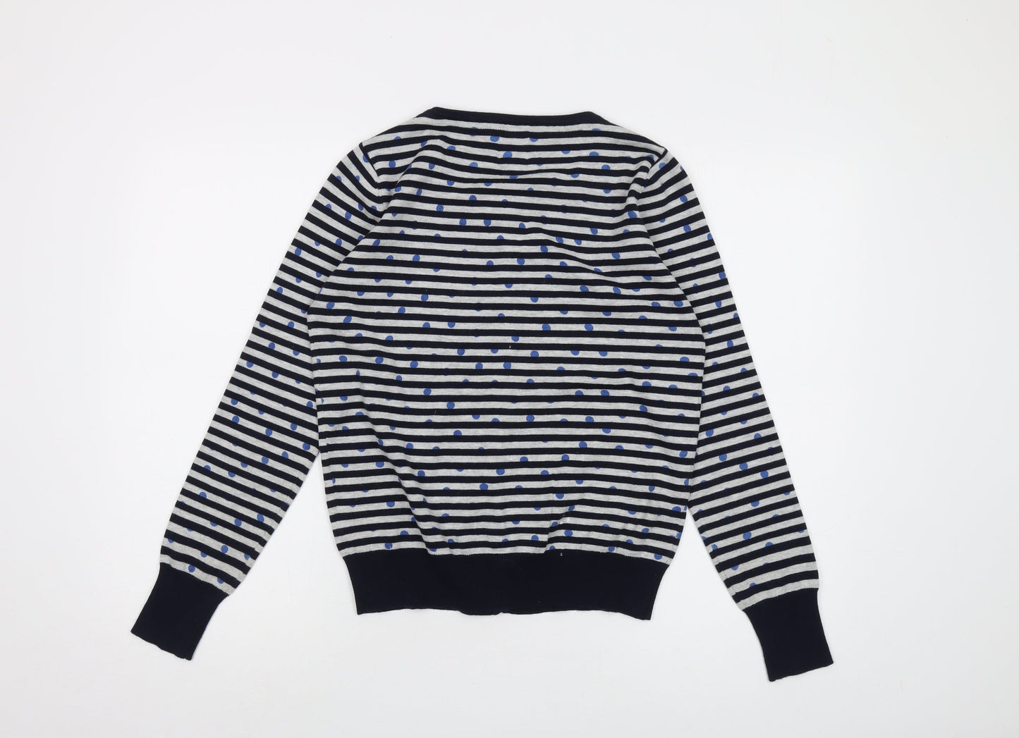 Womens UK Size 12 Yumi Blue Cardigan Jumper