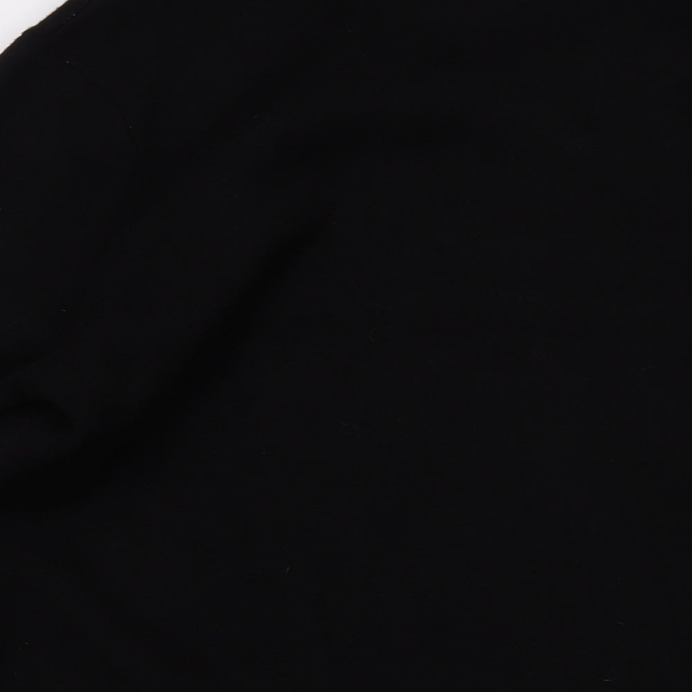 Centrigade Womens Black V-Neck Polyester Cardigan Jumper Size XL