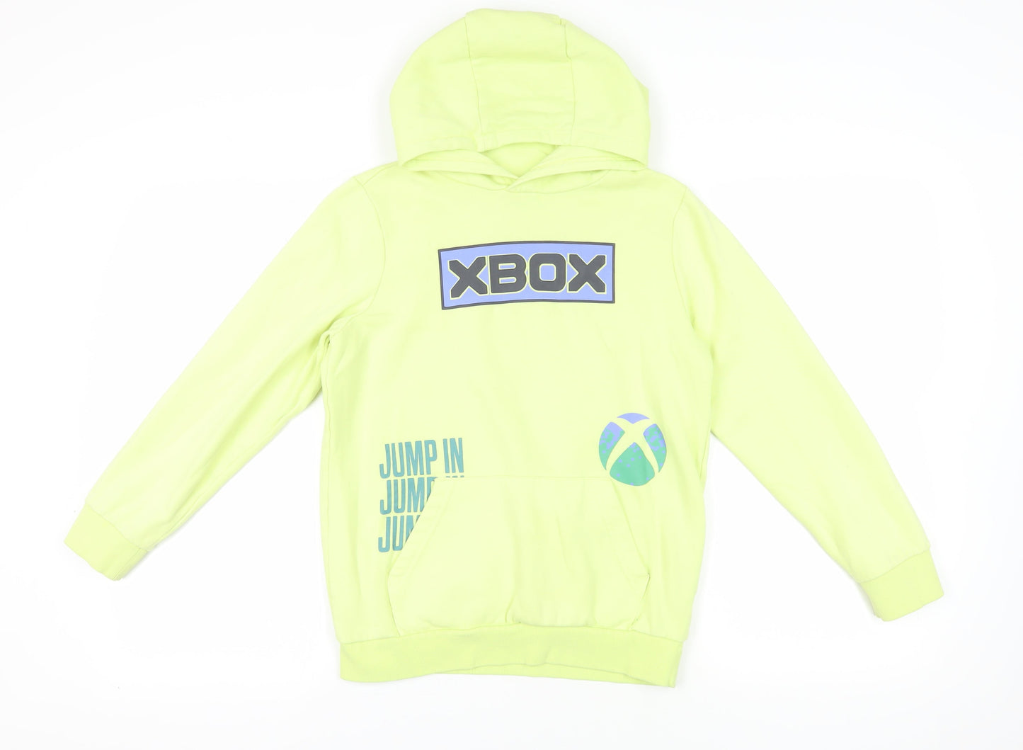 Xbox Green Pullover Hoodie for Boys, 12-13 Years