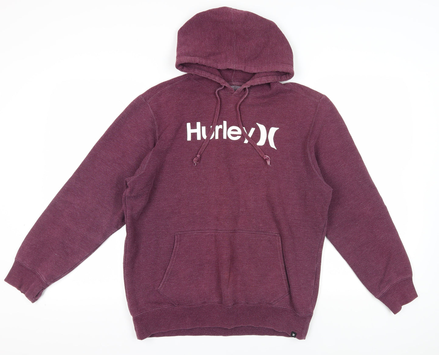 Mens UK Size M Hurley Purple Pullover Hoodie