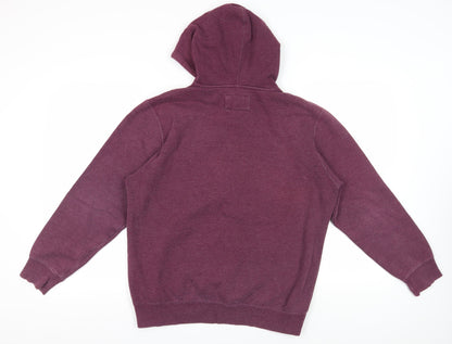 Mens UK Size M Hurley Purple Pullover Hoodie
