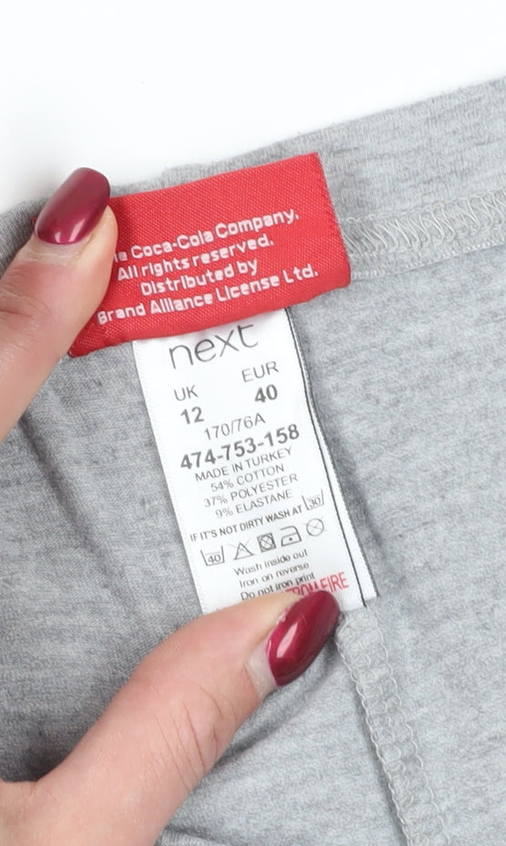 Next Coca-Cola Grey Logo Shorts Size 12