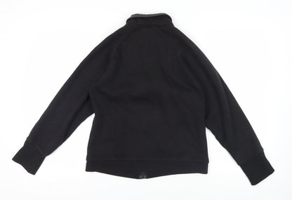 LA Gear Black Full Zip Sweatshirt Size 14
