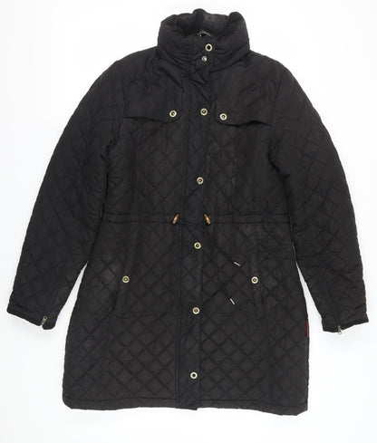 Womens UK Size L Target Dry Black Puffer Jacket