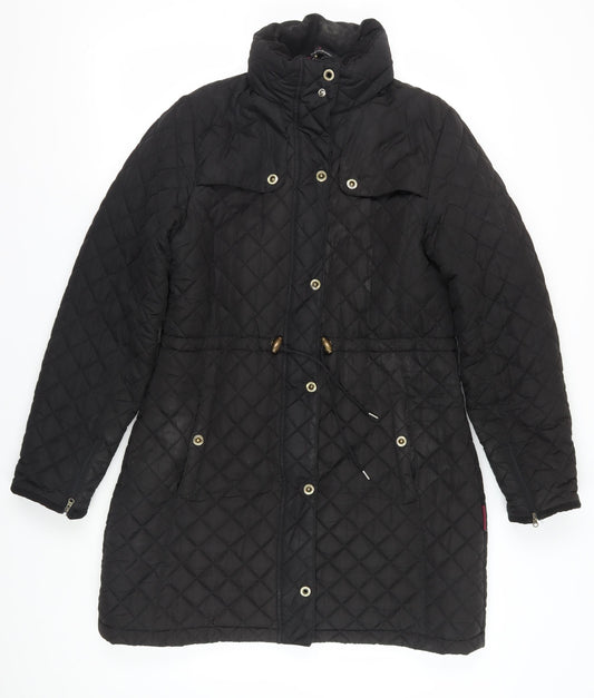 Womens UK Size L Target Dry Black Puffer Jacket