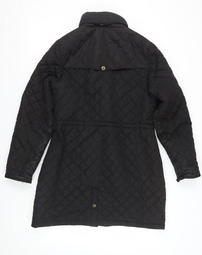 Womens UK Size L Target Dry Black Puffer Jacket