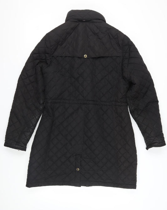 Womens UK Size L Target Dry Black Puffer Jacket