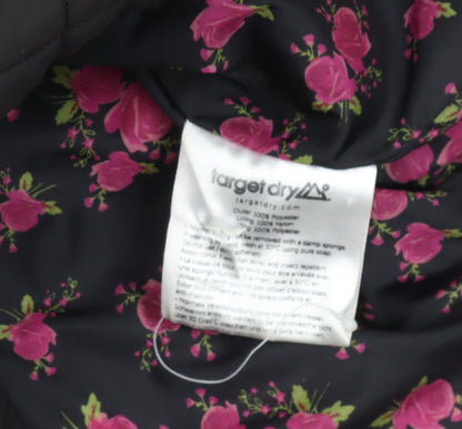 Womens UK Size L Target Dry Black Puffer Jacket