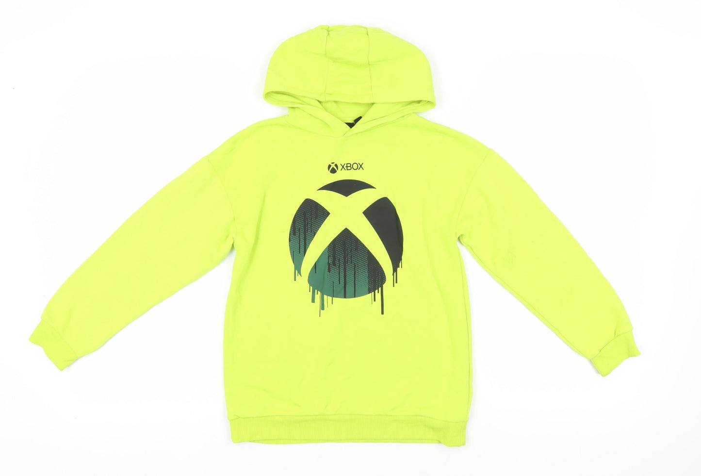 Xbox Green Pullover Hoodie, Boys 10-11 Yrs, Graphic Print