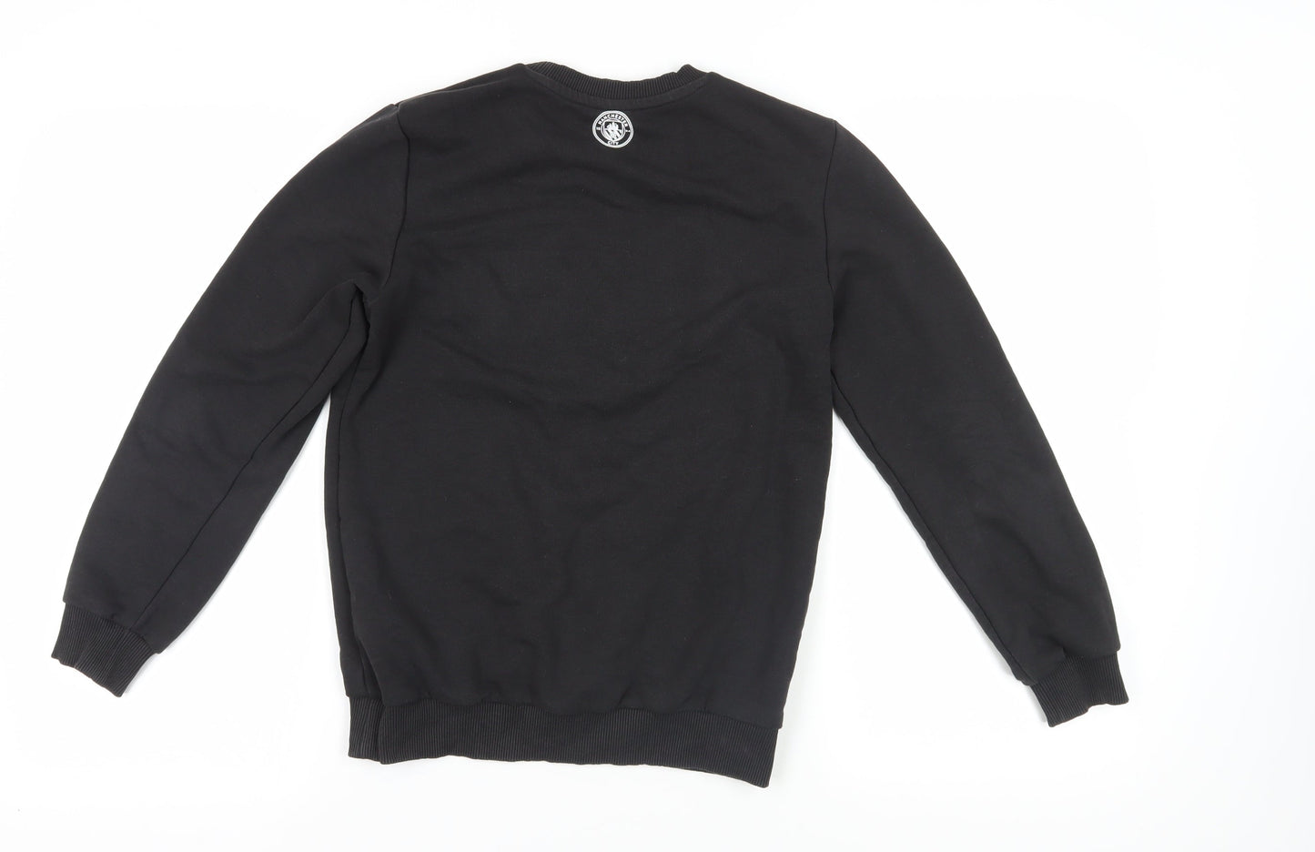 Puma Boys Black Logo Sweatshirt 13-14 Years