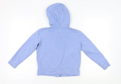 Gap Kids Blue Full Zip Hoodie - 8-9 Years