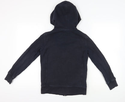 GAP Blue XS Full Zip Hooded Cotton Women's Hoodie