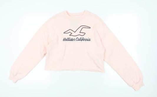 Hollister Pink XS Pullover Sweatshirt