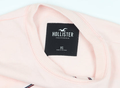 Hollister Pink XS Pullover Sweatshirt