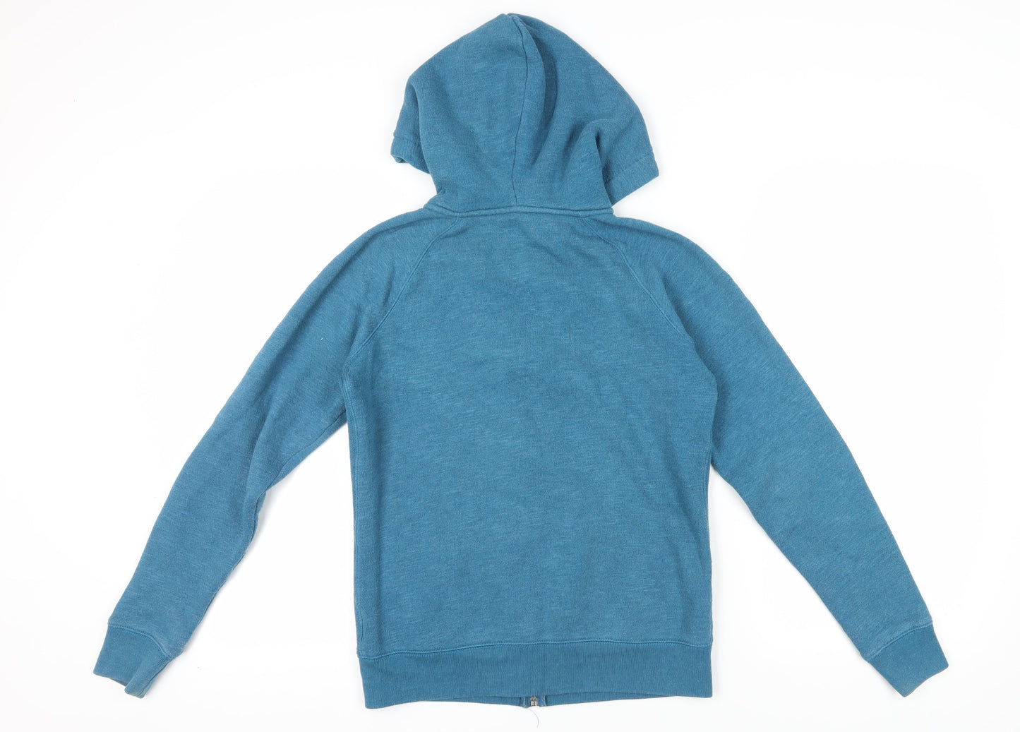 Unisex Adults UK Size 10 Jack Wills Blue Full Zip Hoodie