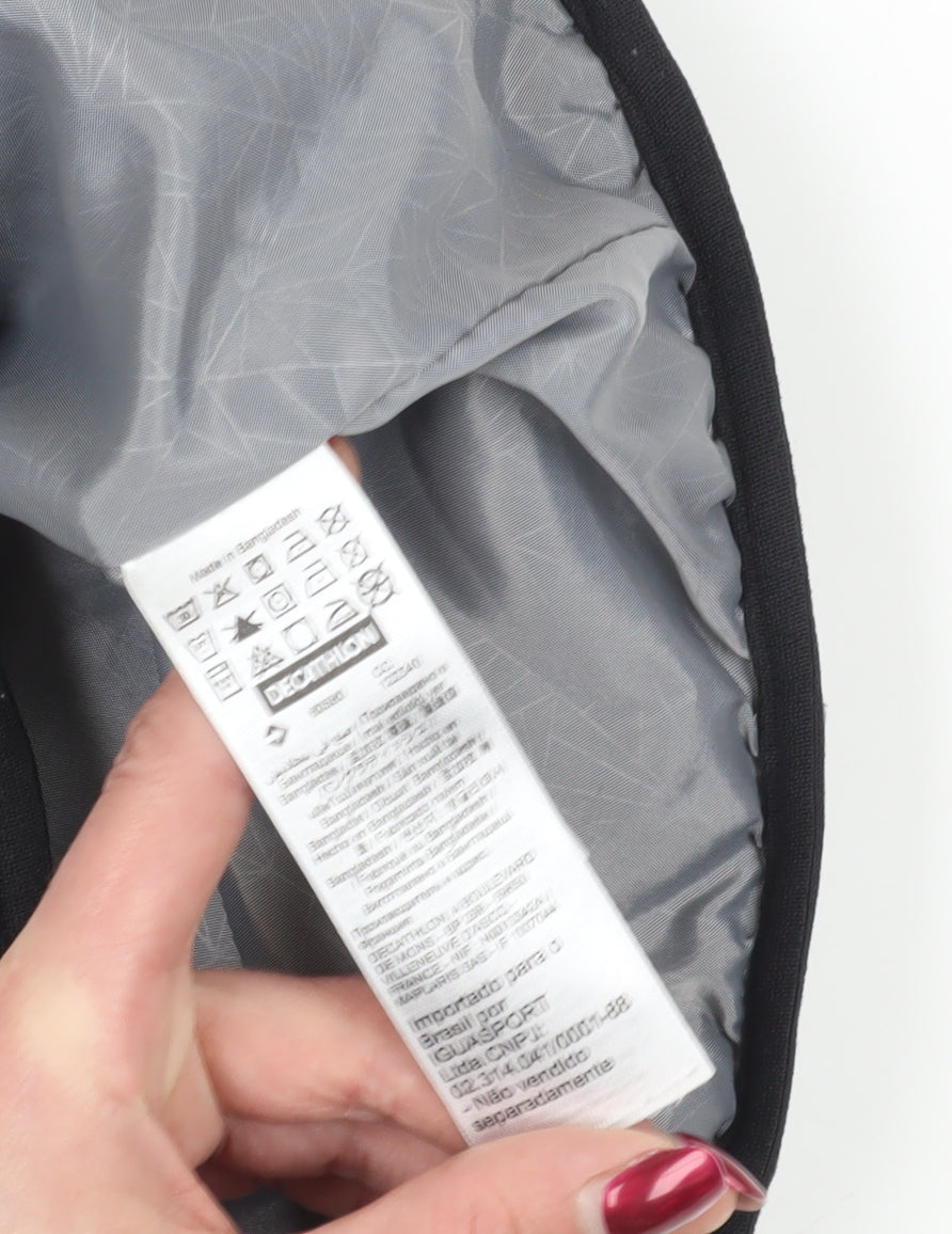 Decathlon Grey Youth Puffer Jacket 14-15 Yrs Hooded
