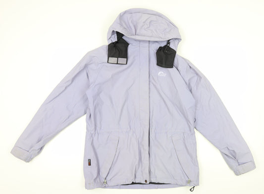 Womens UK Size M Lowe Alpine Purple Anorak Coat