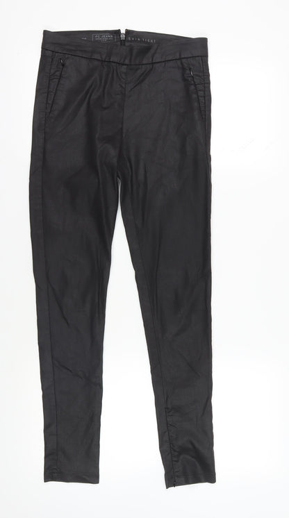 FC Jeans Black Skinny Jeans Size 10 Slim Fit