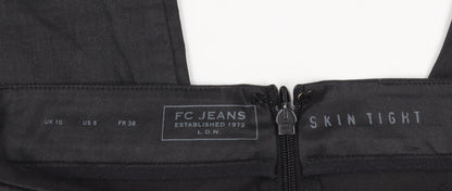 FC Jeans Black Skinny Jeans Size 10 Slim Fit