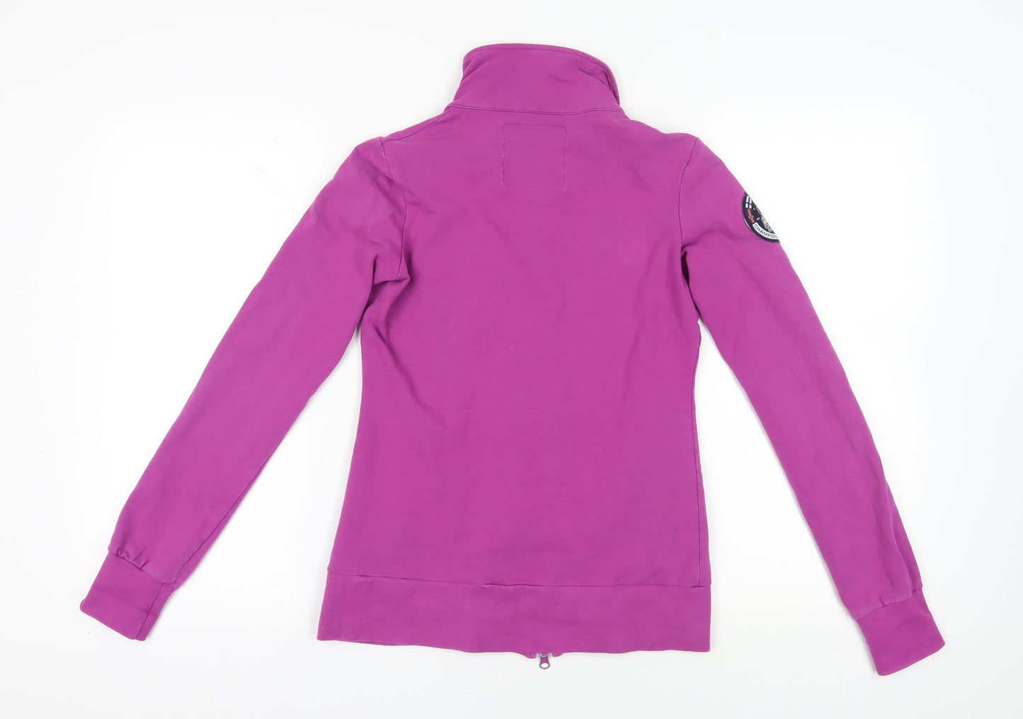 Horze Purple Full Zip Equestrian Sweatshirt L Women