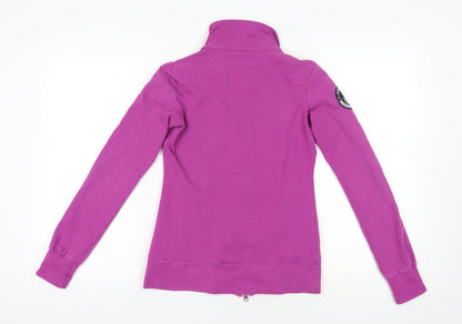Horze Purple Full Zip Equestrian Sweatshirt L Women