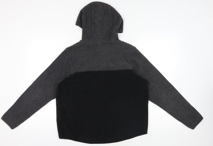 Mens UK Size M Gap Black Pullover Hoodie
