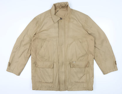 Mens UK Size L Bosideng Beige Windbreaker Coat