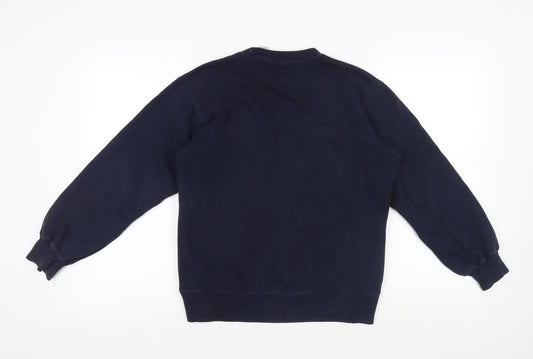 Mens UK Size S Levi's Blue Pullover Sweatshirt