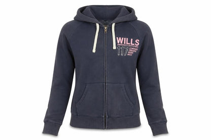 Womens UK Size 8 Jack Wills Grey Full Zip Hoodie