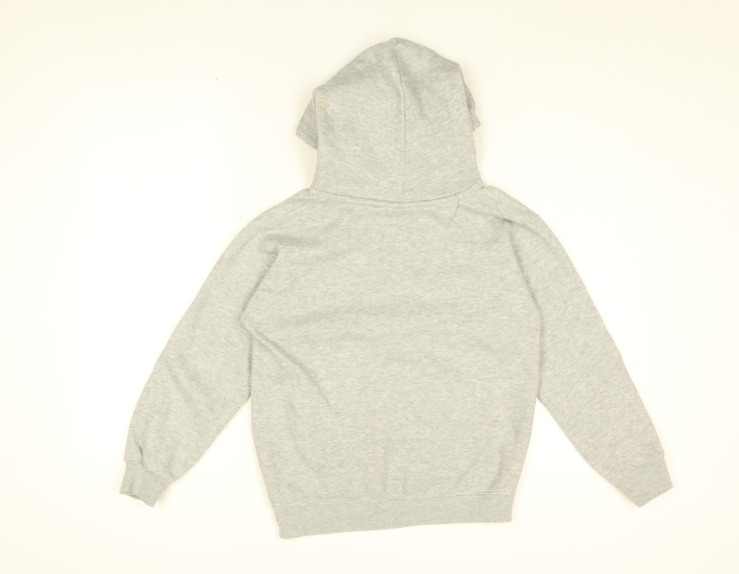 Friends Girls Grey Cotton Pullover Hoodie Size 9-10 Years Pullover - Friends Logo