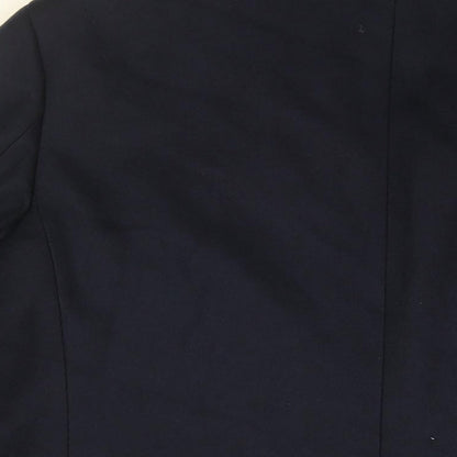 Mens UK Size 46 Marks and Spencer Regular Blue Suit Jacket