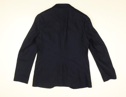 Mens UK Size 40 Marks and Spencer Regular Blue Suit Jacket