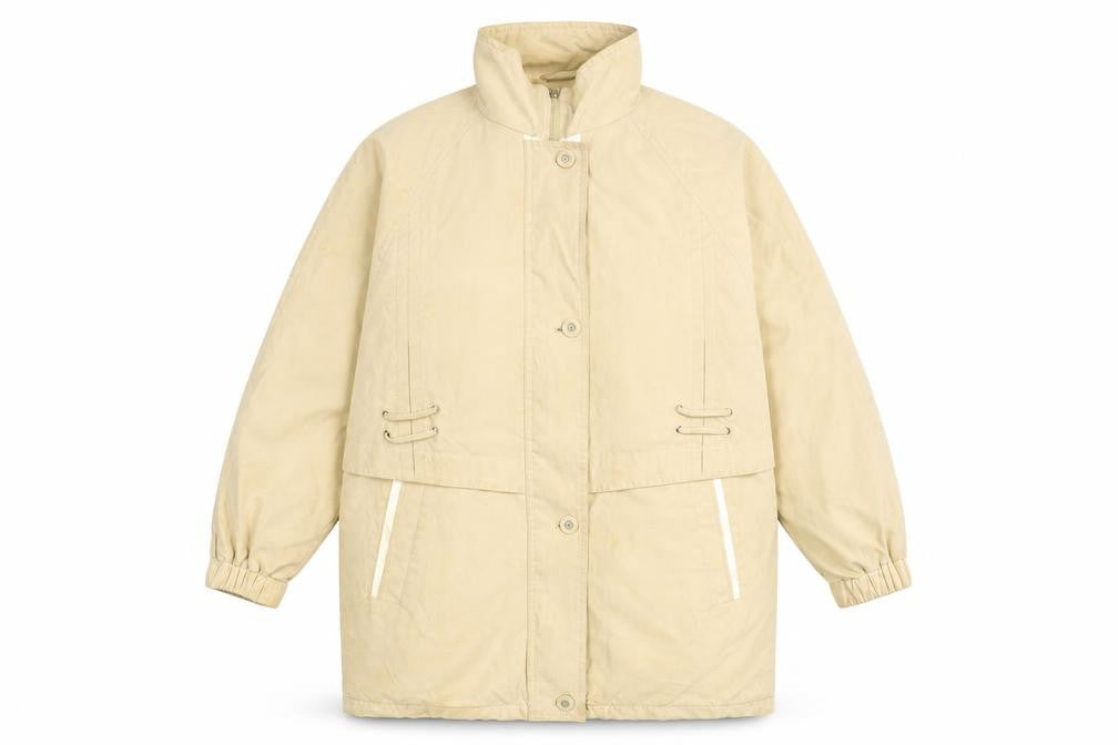 Womens UK Size 20 CANDA Beige Overcoat