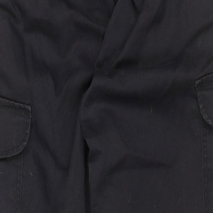 Portwest Mens Blue Polyester Trousers Size M L31 in Regular Zip