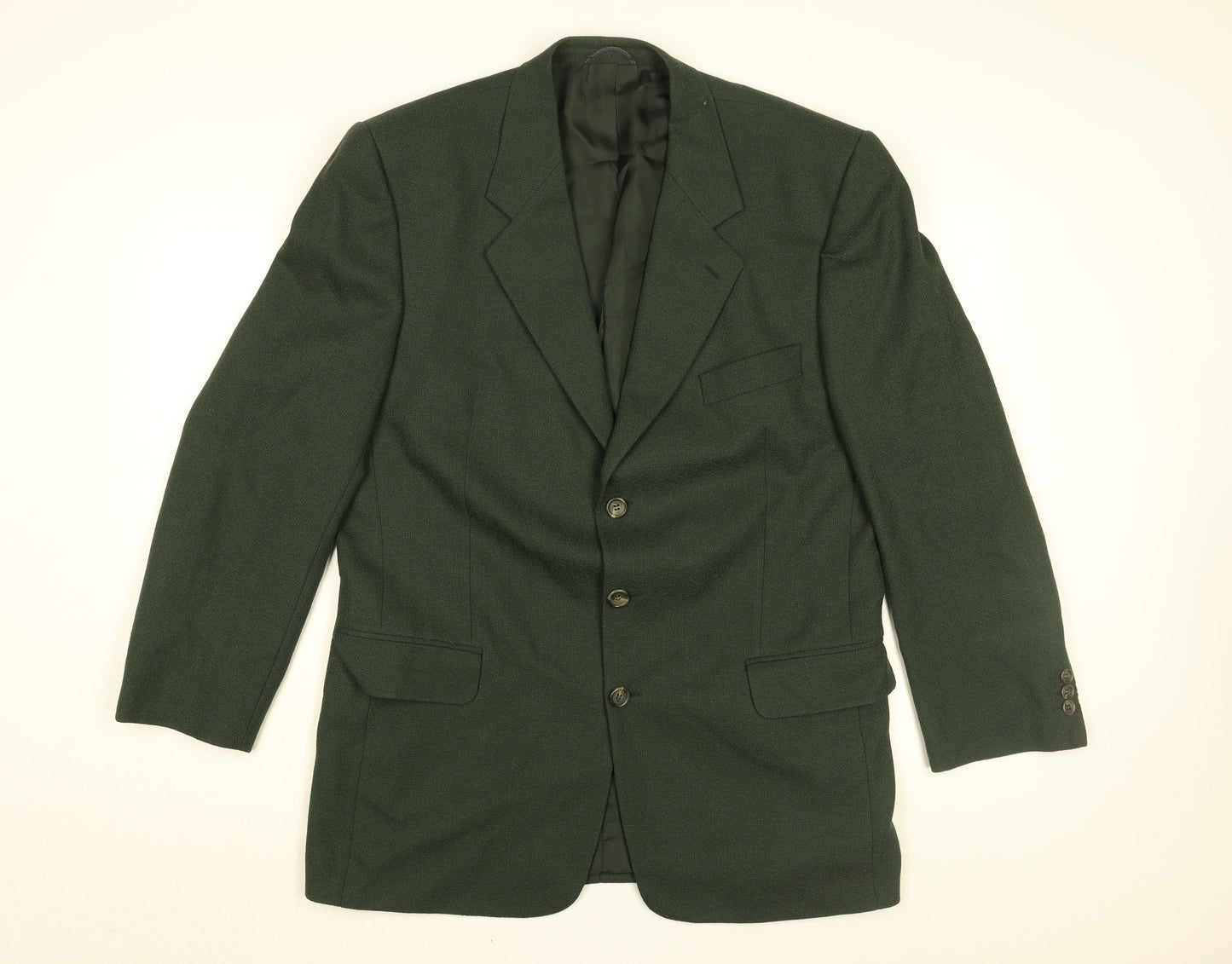 Mens UK Size 44 Bernhardt Regular Green Suit Jacket