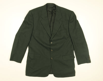 Mens UK Size 44 Bernhardt Regular Green Suit Jacket