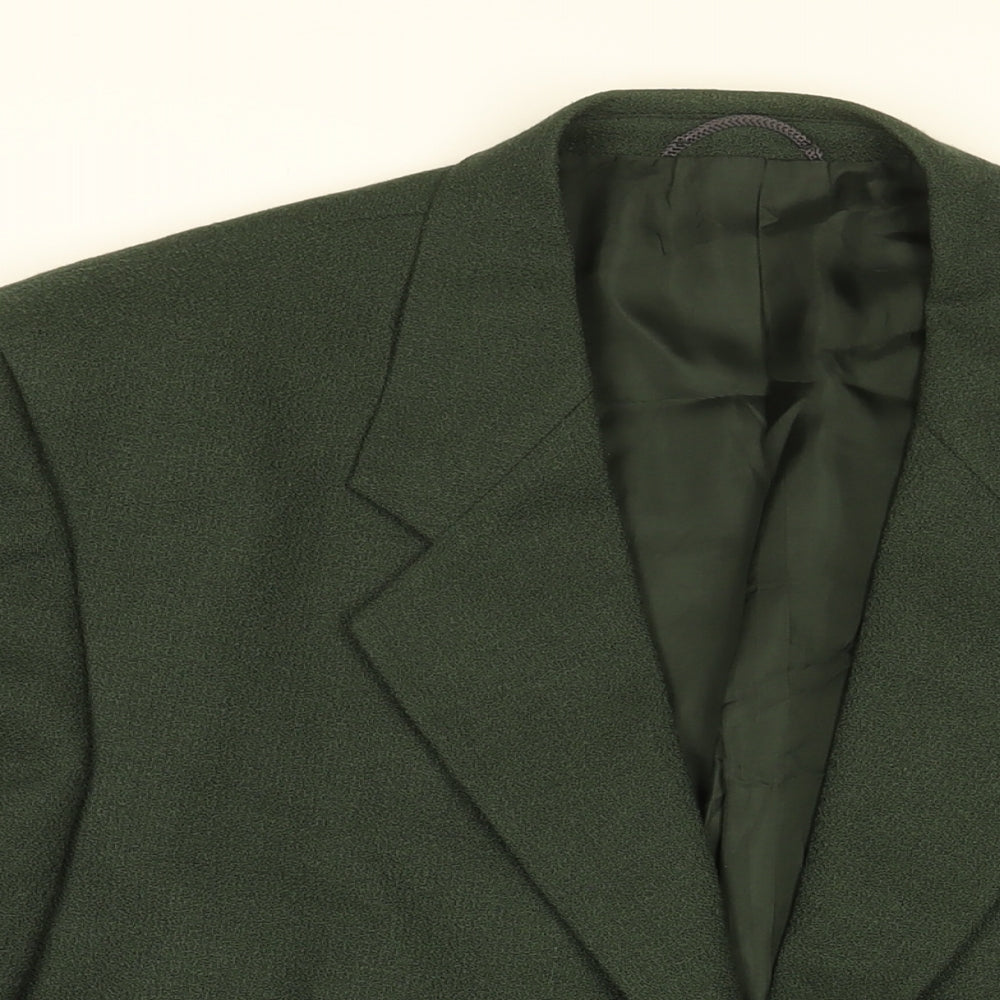Mens UK Size 44 Bernhardt Regular Green Suit Jacket