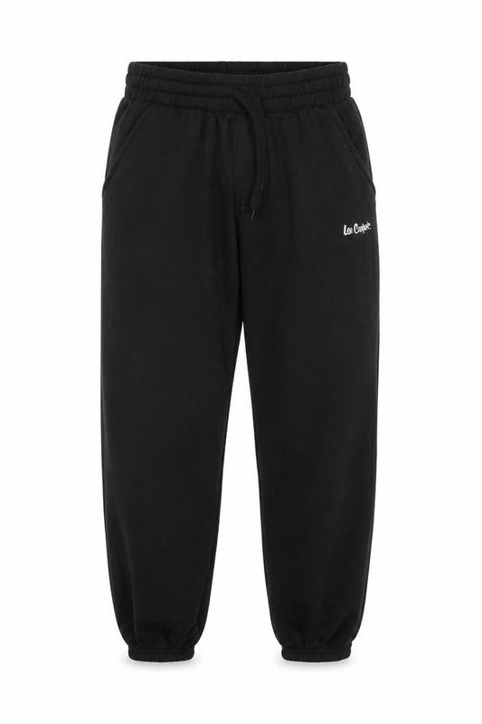 Womens UK Size L Lee Cooper Regular Fit Jogger Black Trousers