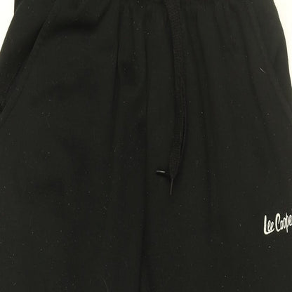 Womens UK Size L Lee Cooper Regular Fit Jogger Black Trousers