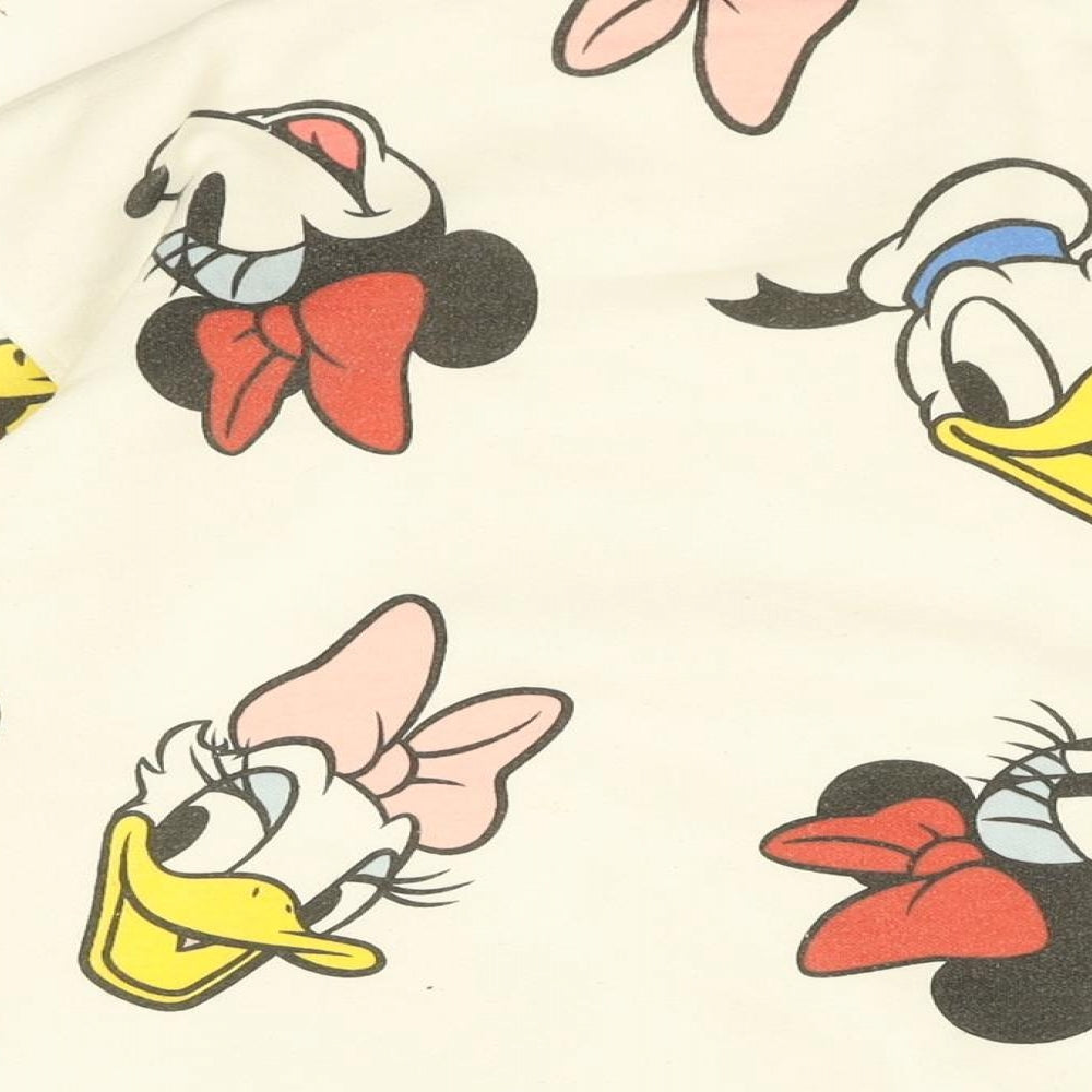 Womens UK Size M Disney White Pullover Sweatshirt