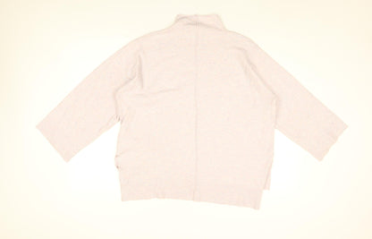 Womens UK Size L French Connection Pink Pullover Jumper