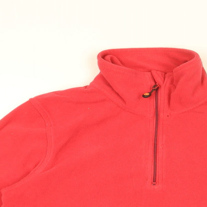 Brekka Womens Pink Polyester Pullover Sweatshirt Size S Zip