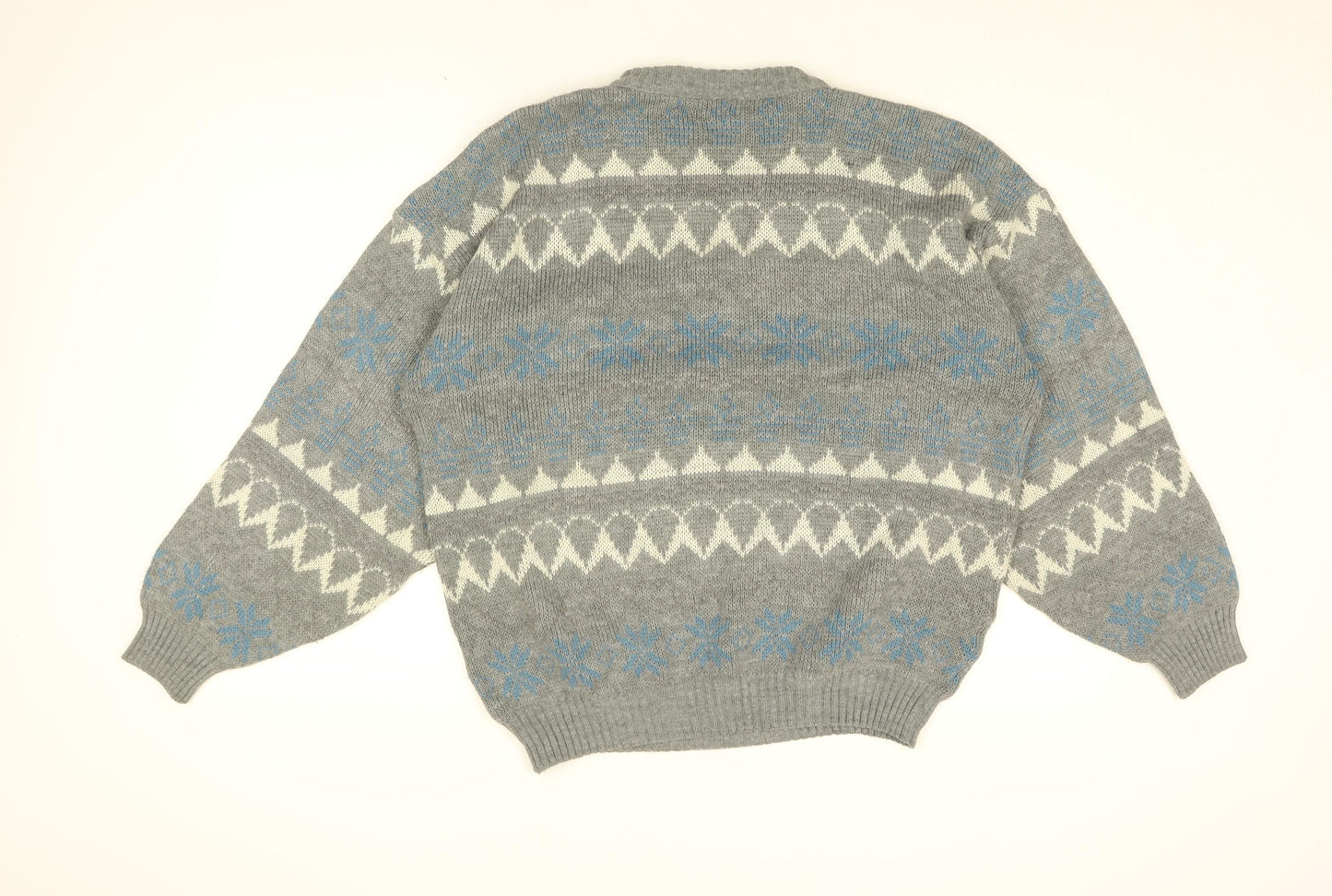 Womens UK Size L CANDA Grey Pullover Jumper