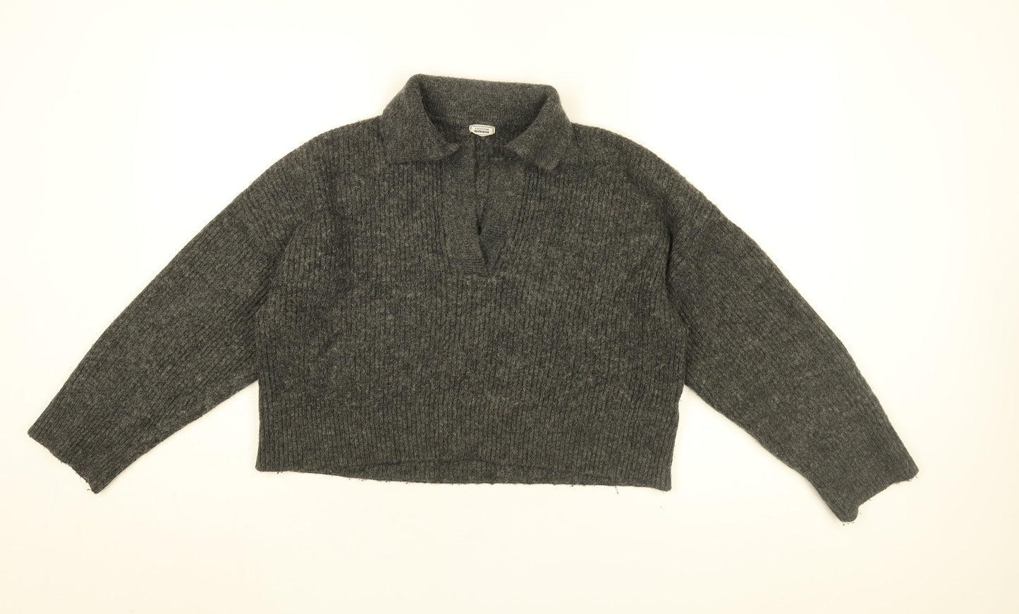 Womens UK Size S Pimkie Grey Pullover Jumper