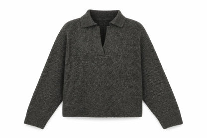 Womens UK Size S Pimkie Grey Pullover Jumper