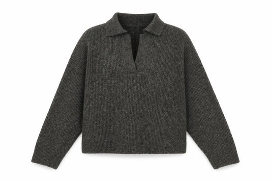 Womens UK Size S Pimkie Grey Pullover Jumper