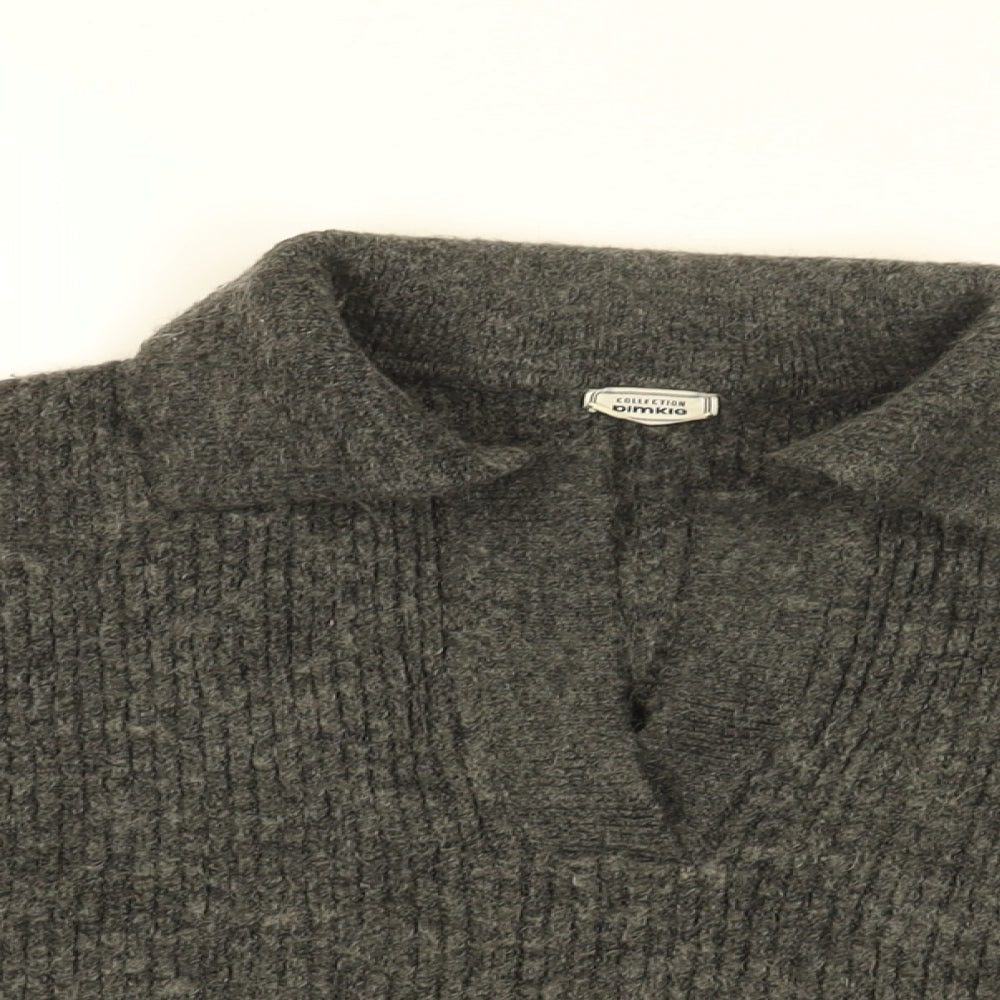 Womens UK Size S Pimkie Grey Pullover Jumper